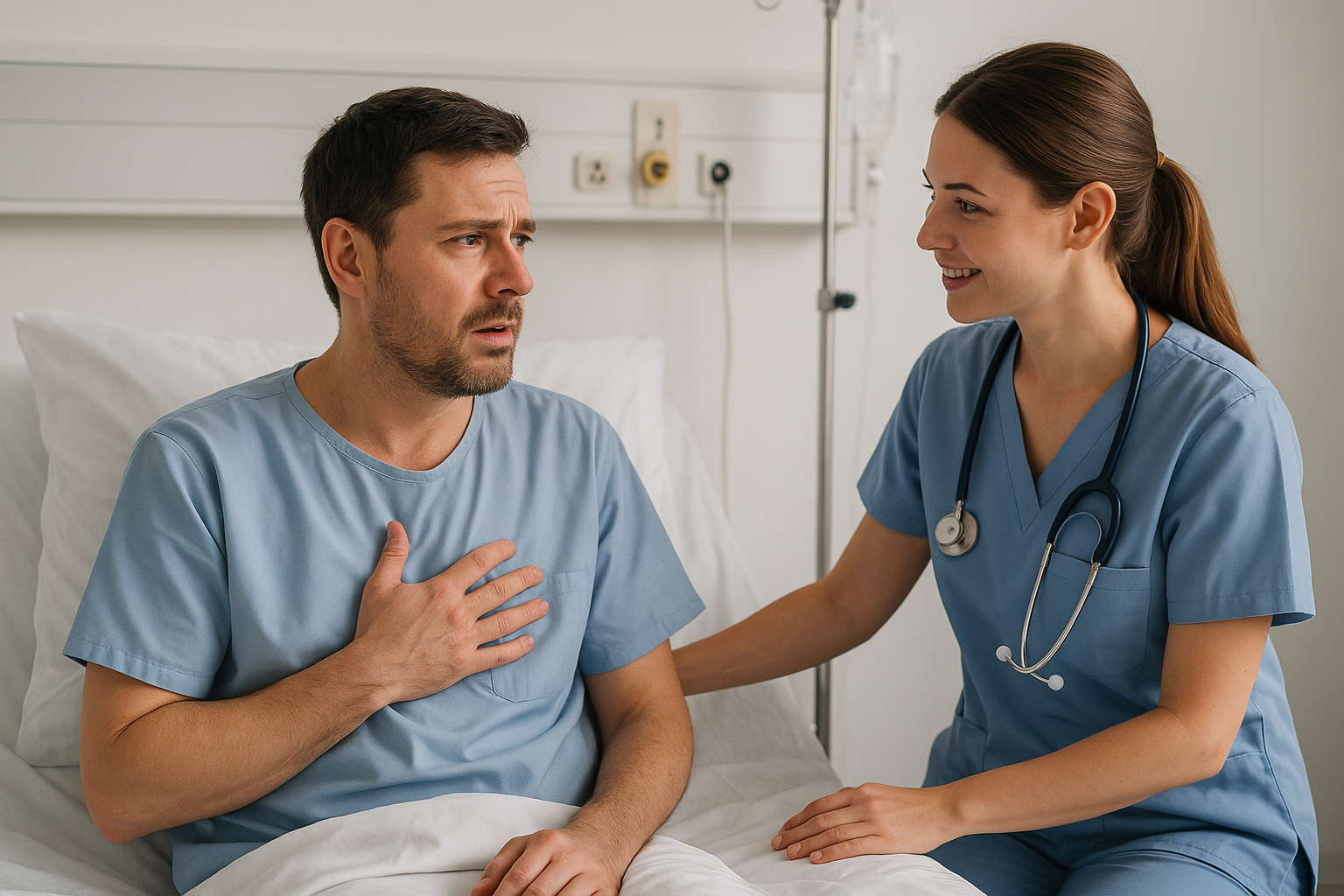 آلمانی در بیمارستان