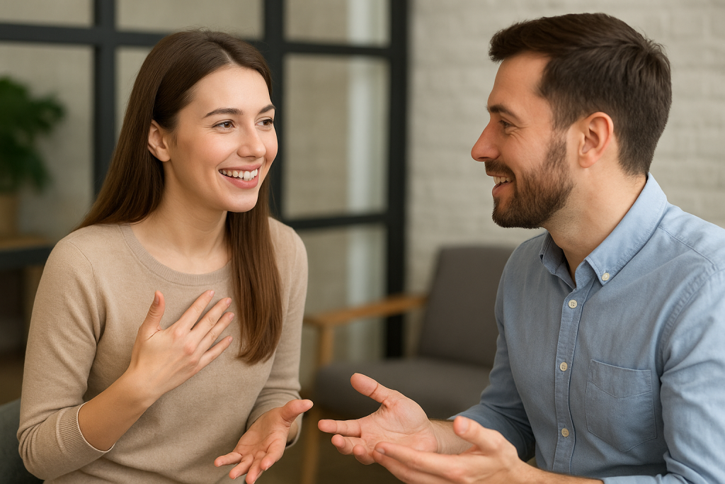 مکالمه بدون خجالت